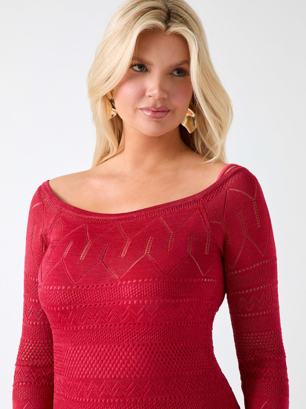 Hydra Maxi Sweater Dress - Guess