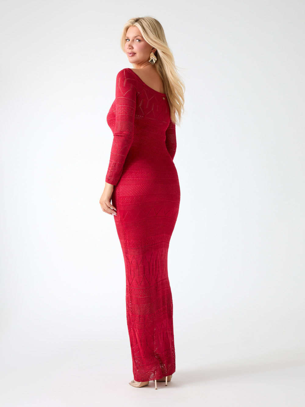 Hydra Maxi Sweater Dress - Guess