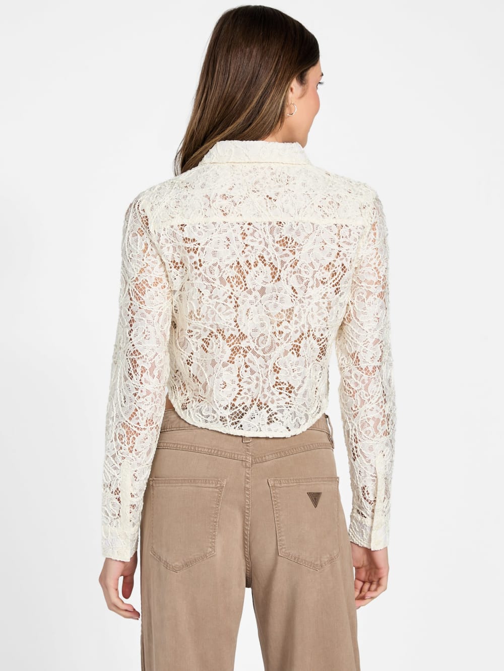 Eco Imani Lace Top - Guess