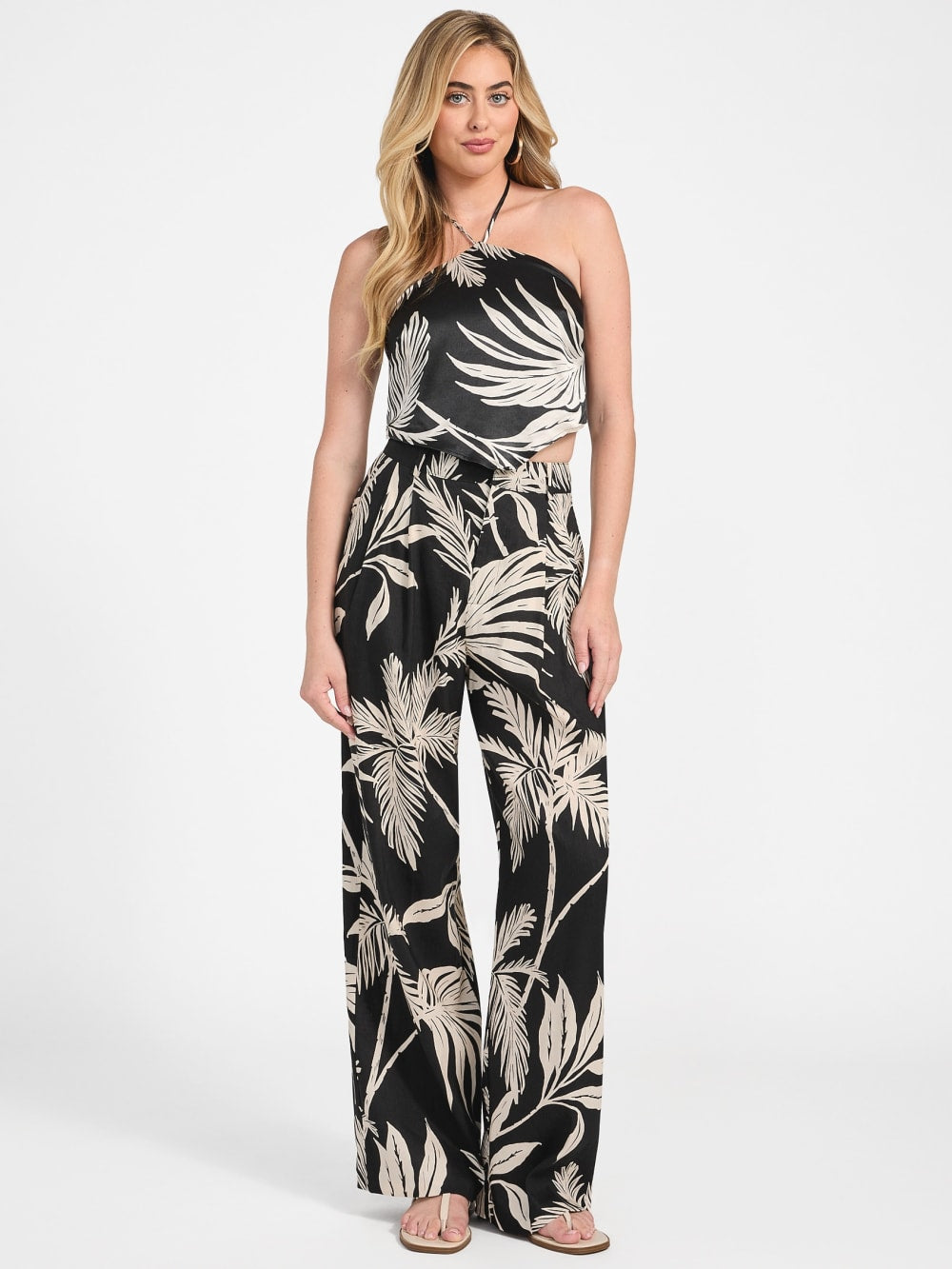 Kimmy Printed Satin Top - Guess
