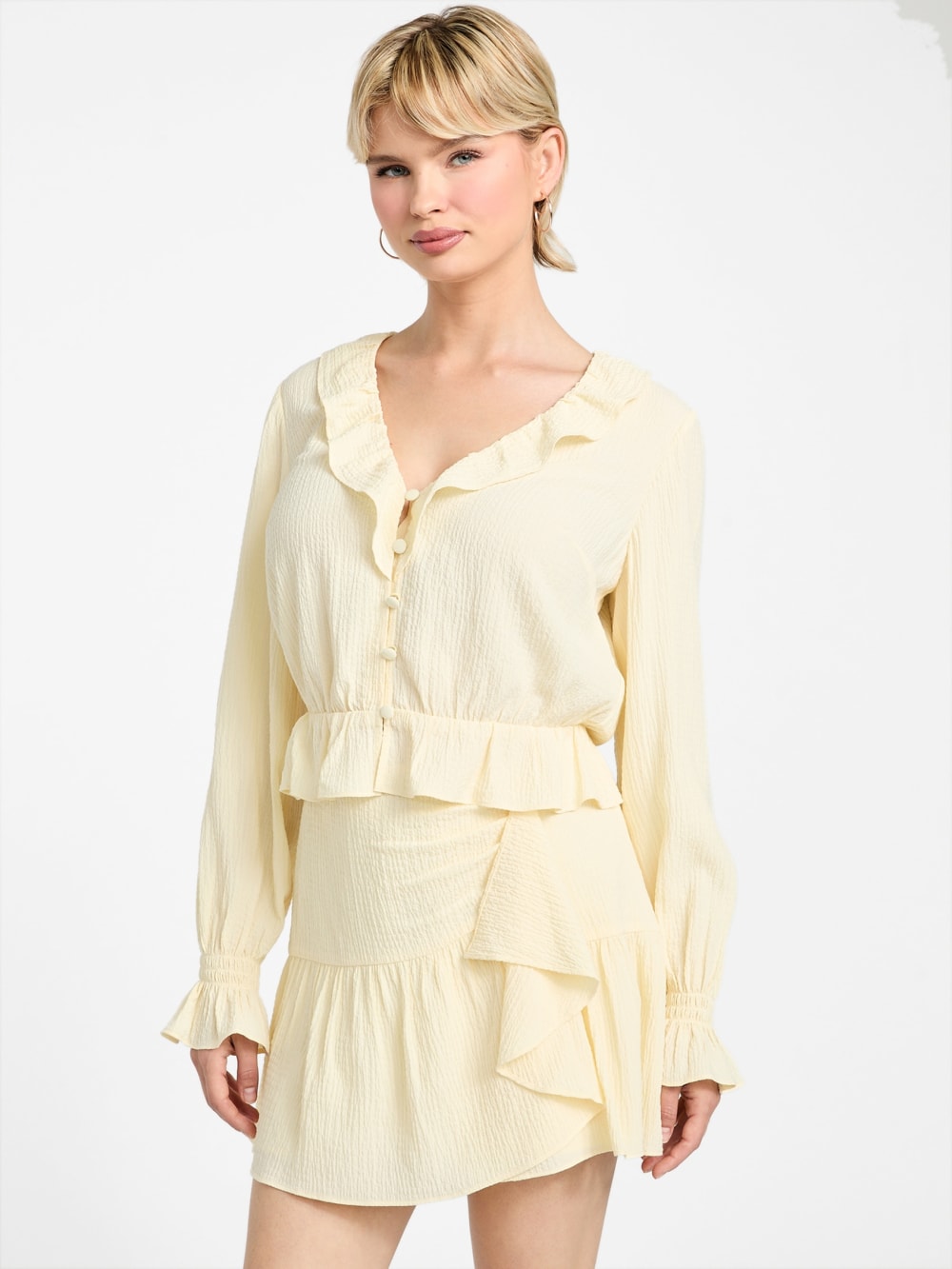 Shaelo Ruffled Top - Guess