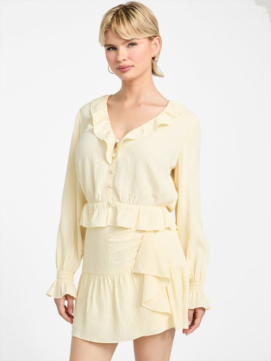 Shaelo Ruffled Top - Guess