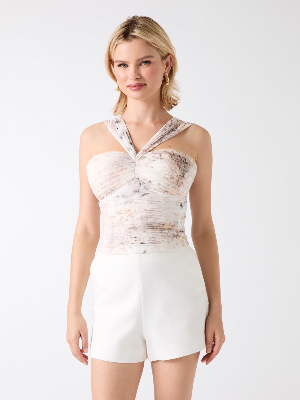 Eco Verity Bustier Crop Top - Guess