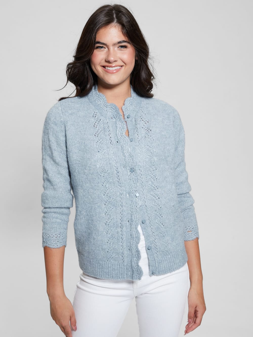 Eco Macie Crochet Cardigan - Guess