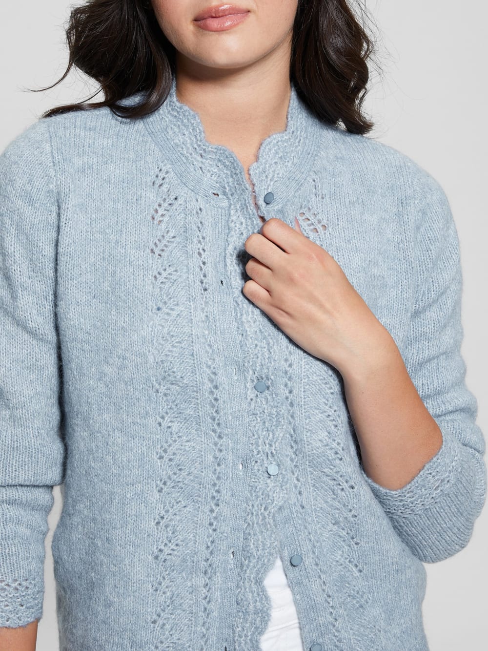Eco Macie Crochet Cardigan - Guess