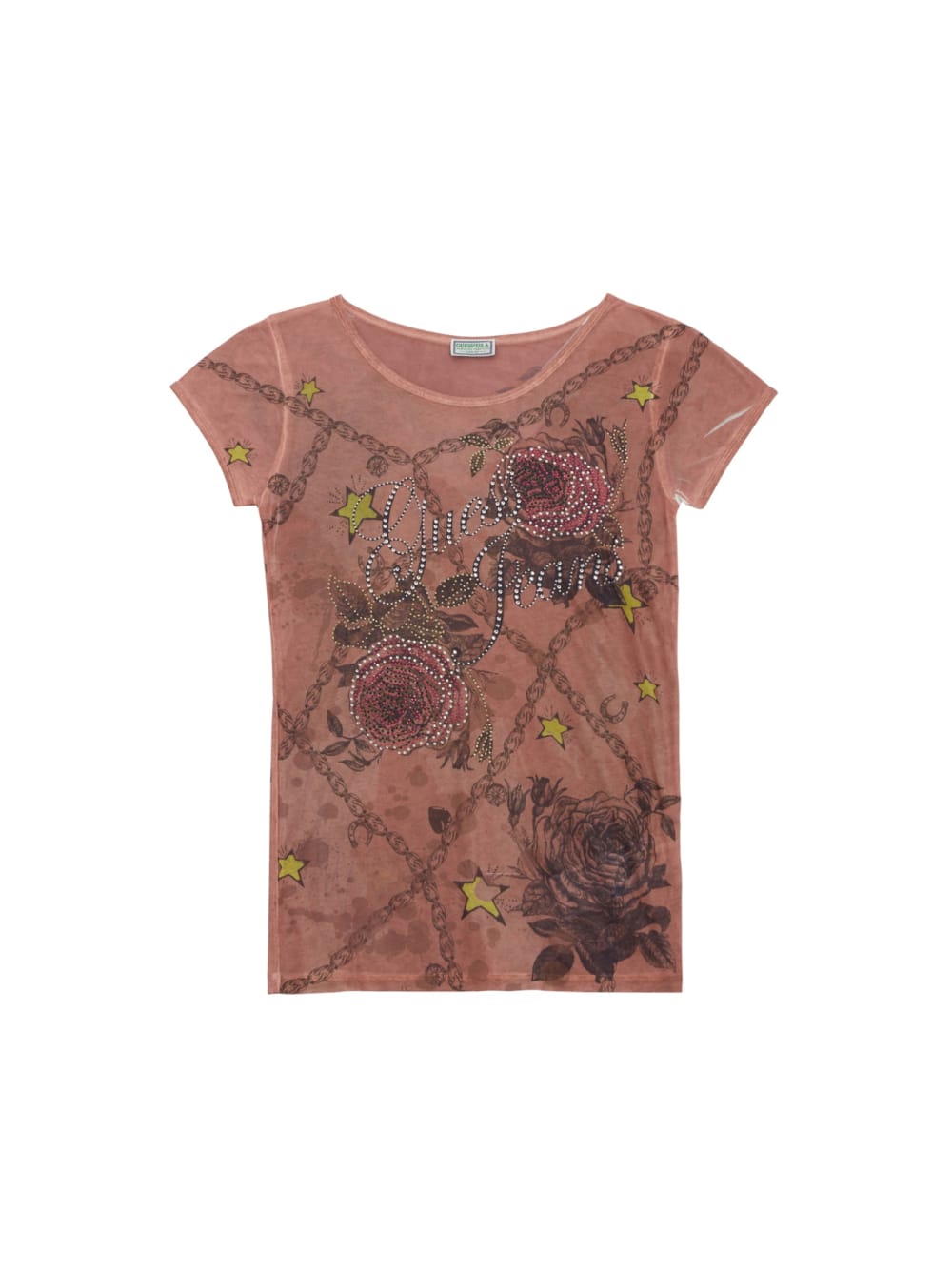 Graphic Star Wing Tee - Guess