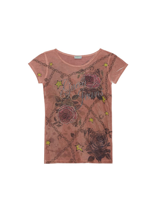 Graphic Star Wing Tee - Guess