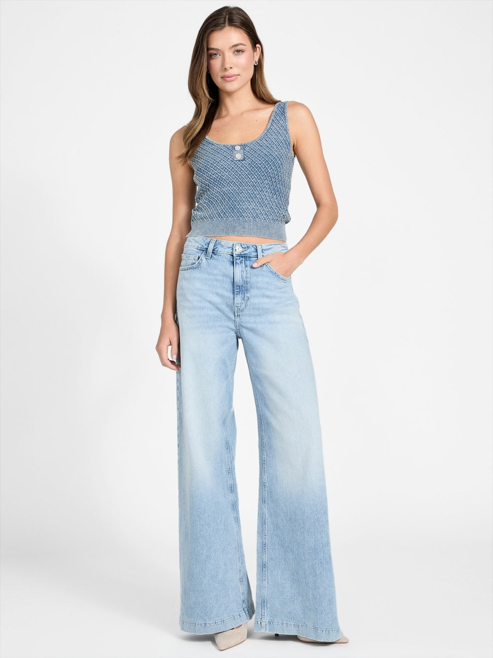 Textured sweater top - Guess