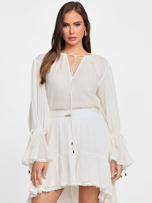Eco Elsa Peasant Blouse - Guess