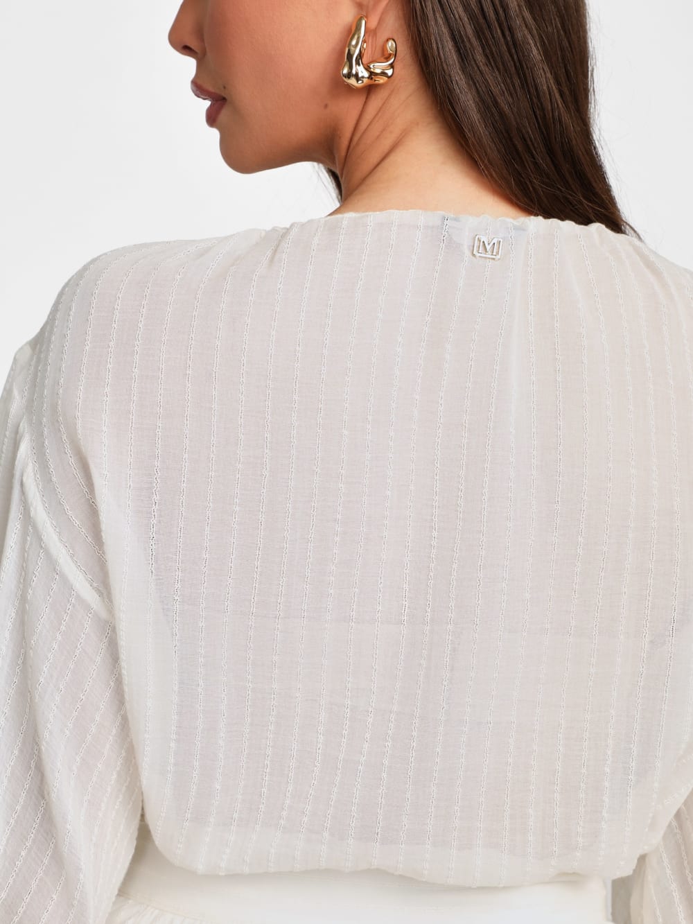 Eco Elsa Peasant Blouse - Guess