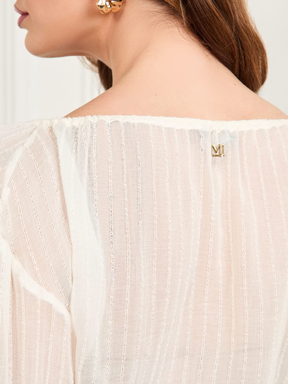 Eco Elsa Peasant Blouse - Guess