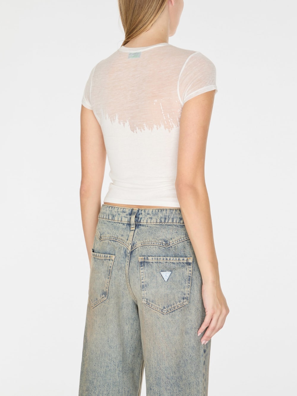 burnout tee - Guess