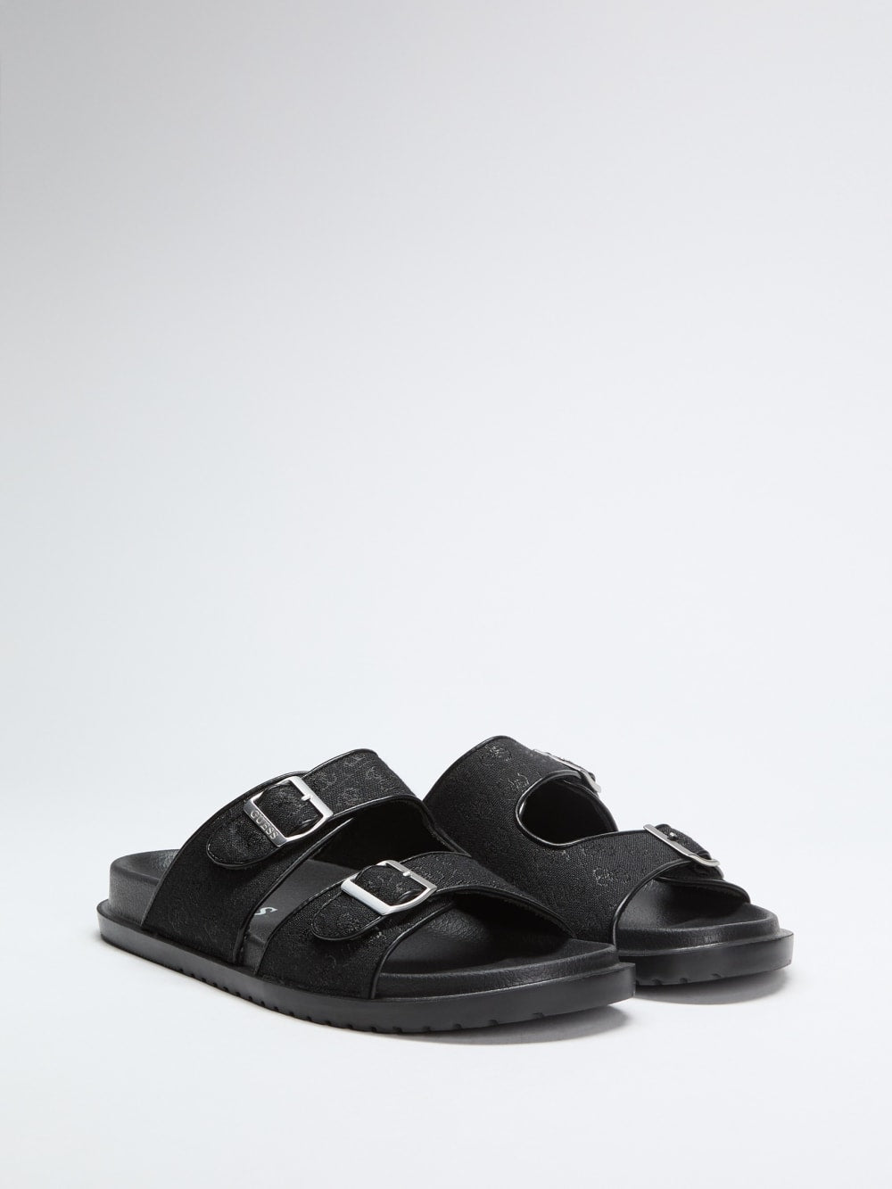 Verone Jacquard Quattro G Dual Stap Slides - Guess