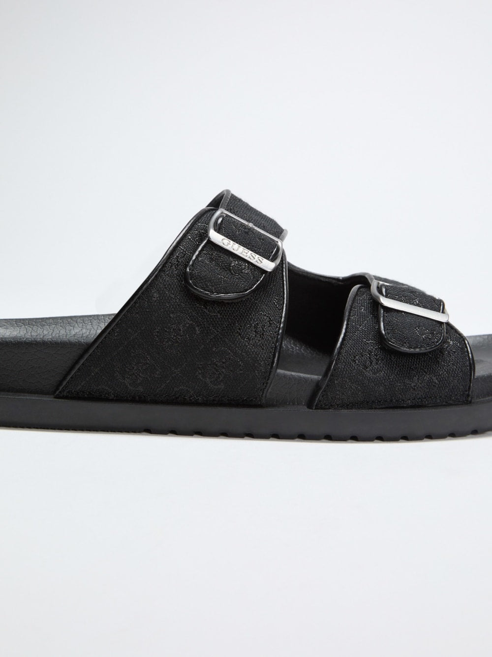 Verone Jacquard Quattro G Dual Stap Slides - Guess