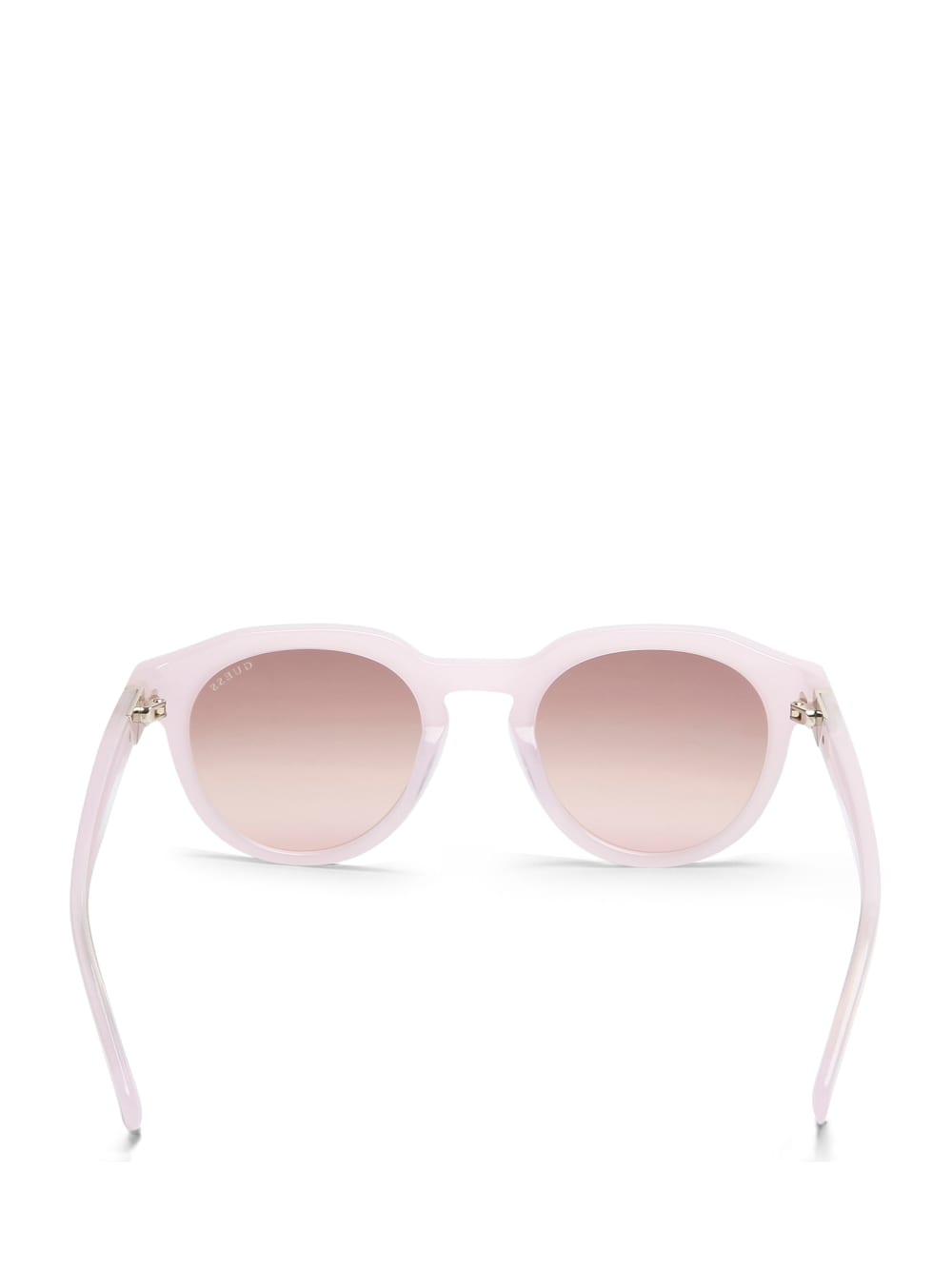 Oversized Round Plastic Sunglasses - Guess