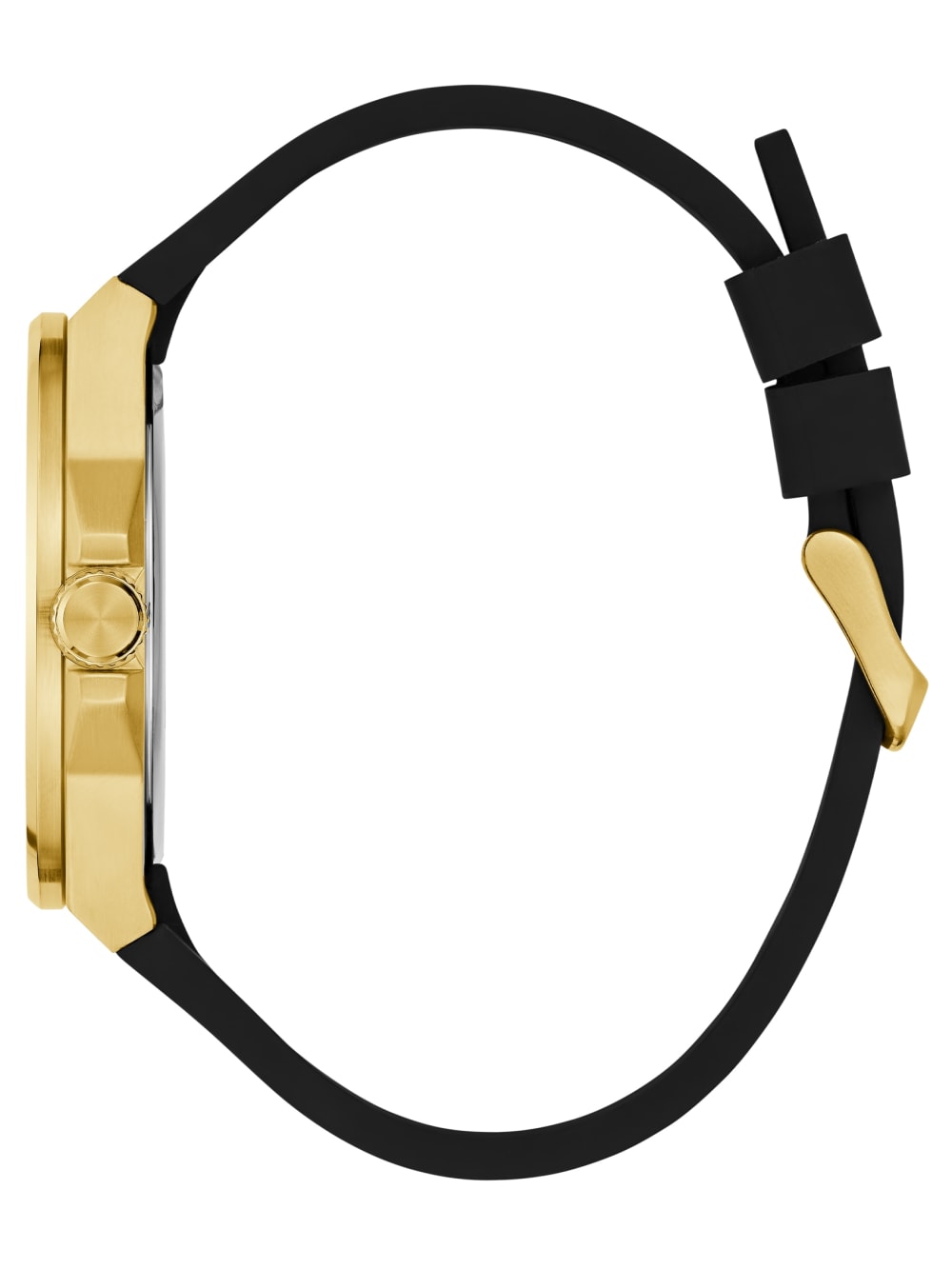 Two-Tone Silicon Analog Watch - Guess