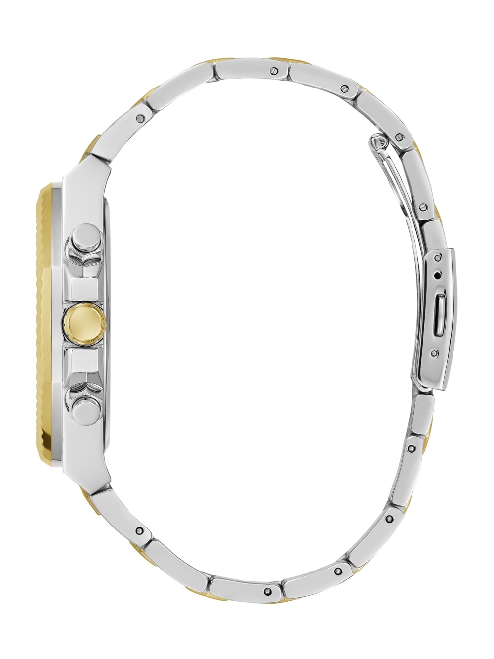 Two-Tone and Blue Multifunction Watch - Guess