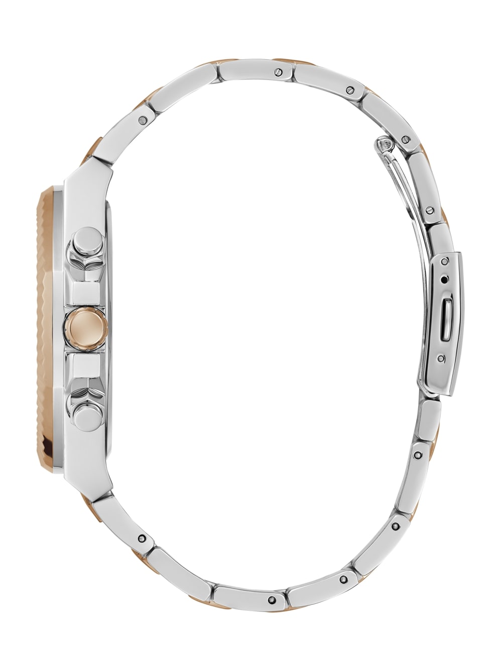 Two-Tone and Navy Multifunction Watch - Guess