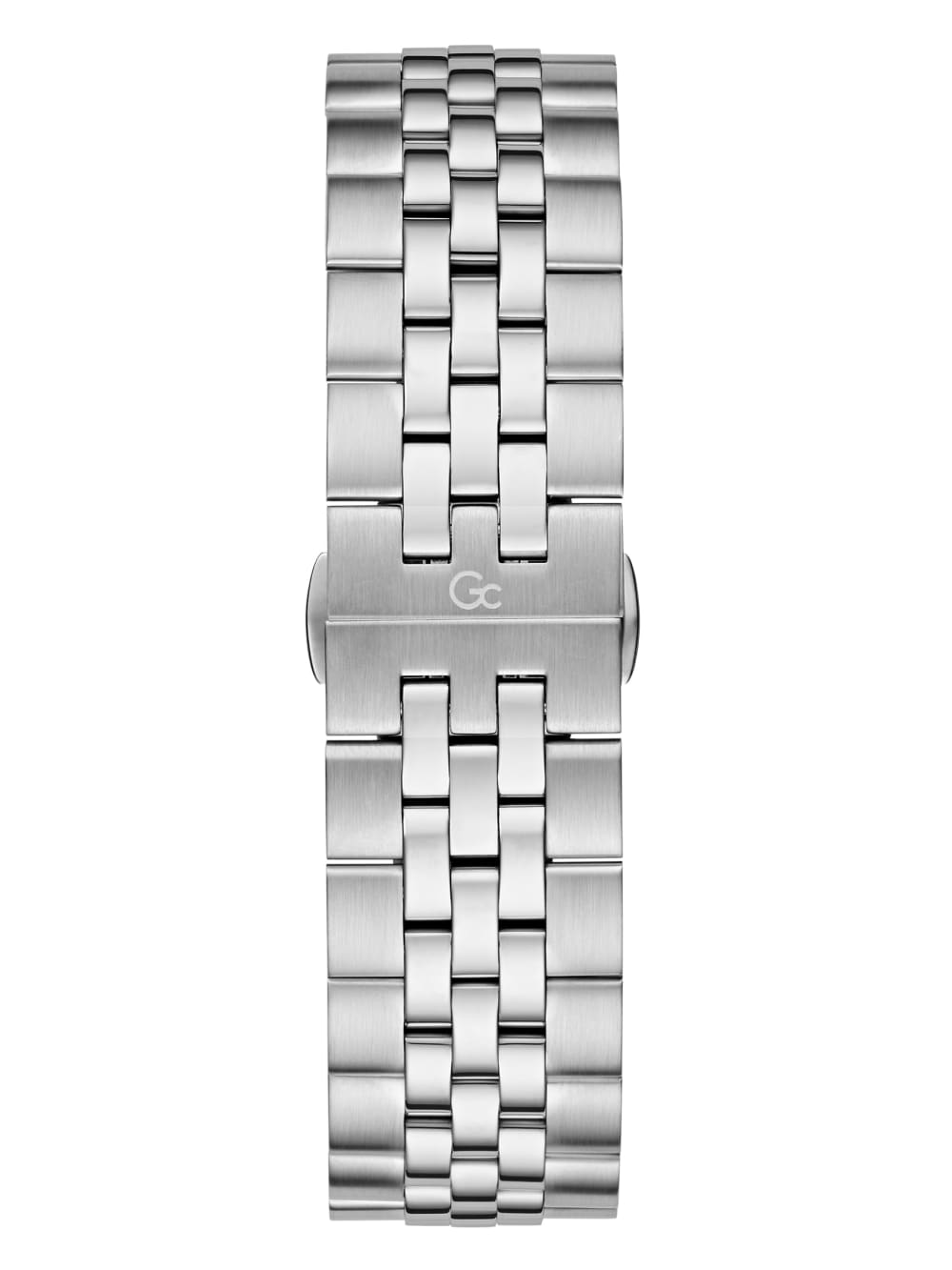 Gc Silver & Blue Chronograph Watch - Guess