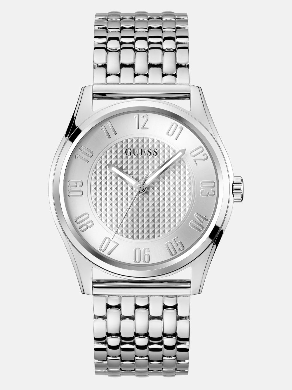 Silver-Tone Analog Watch - Guess
