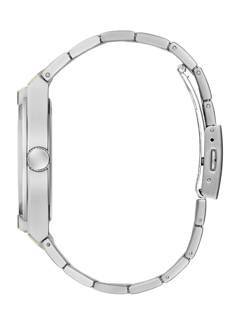 Gold and Silver-Tone Analog Watch - Guess