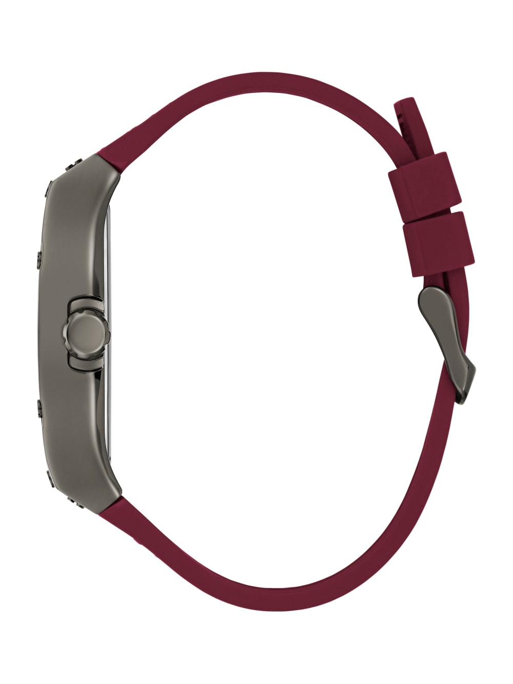 G-Cube Red Leather Multifunction Watch - Guess
