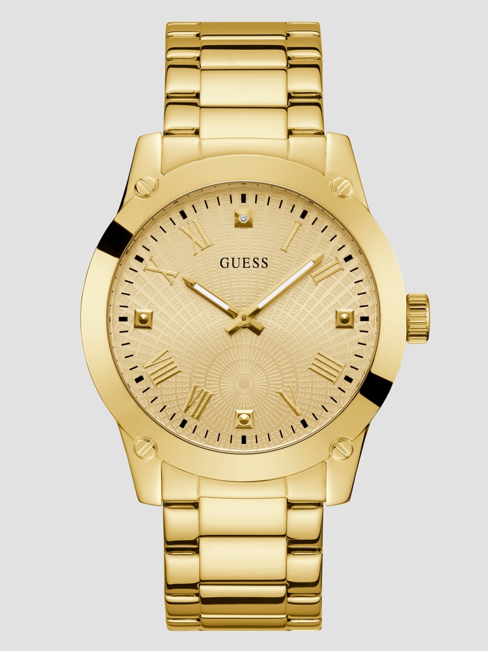 Crescent Diamond Analog Watch - Guess