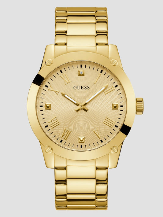 Crescent Diamond Analog Watch - Guess