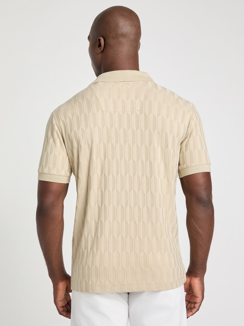 Jacquard Knit Polo - Guess