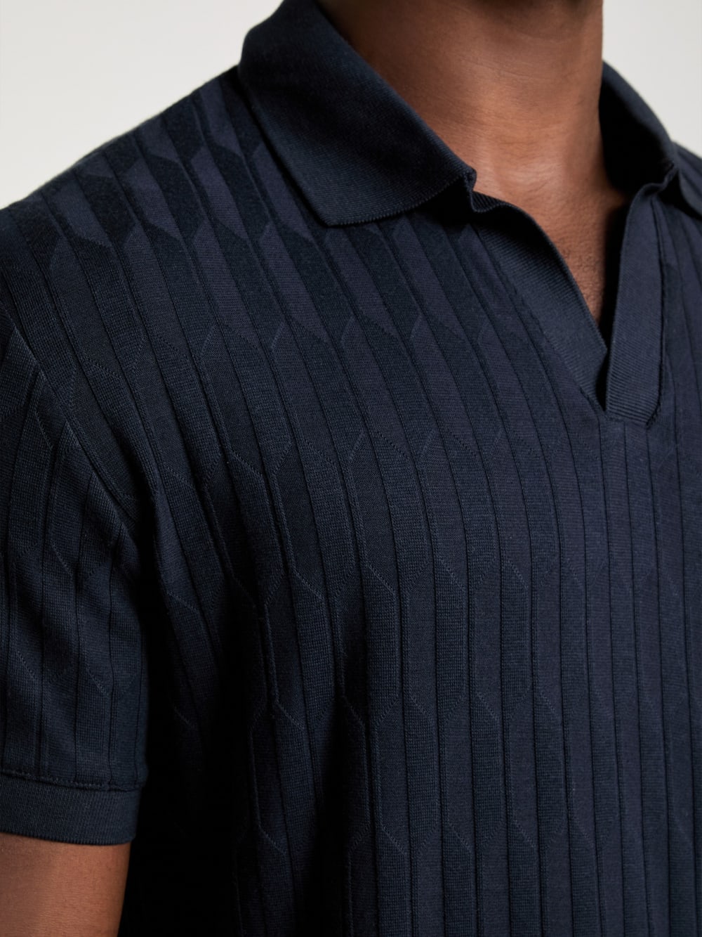 Jacquard Knit Polo - Guess