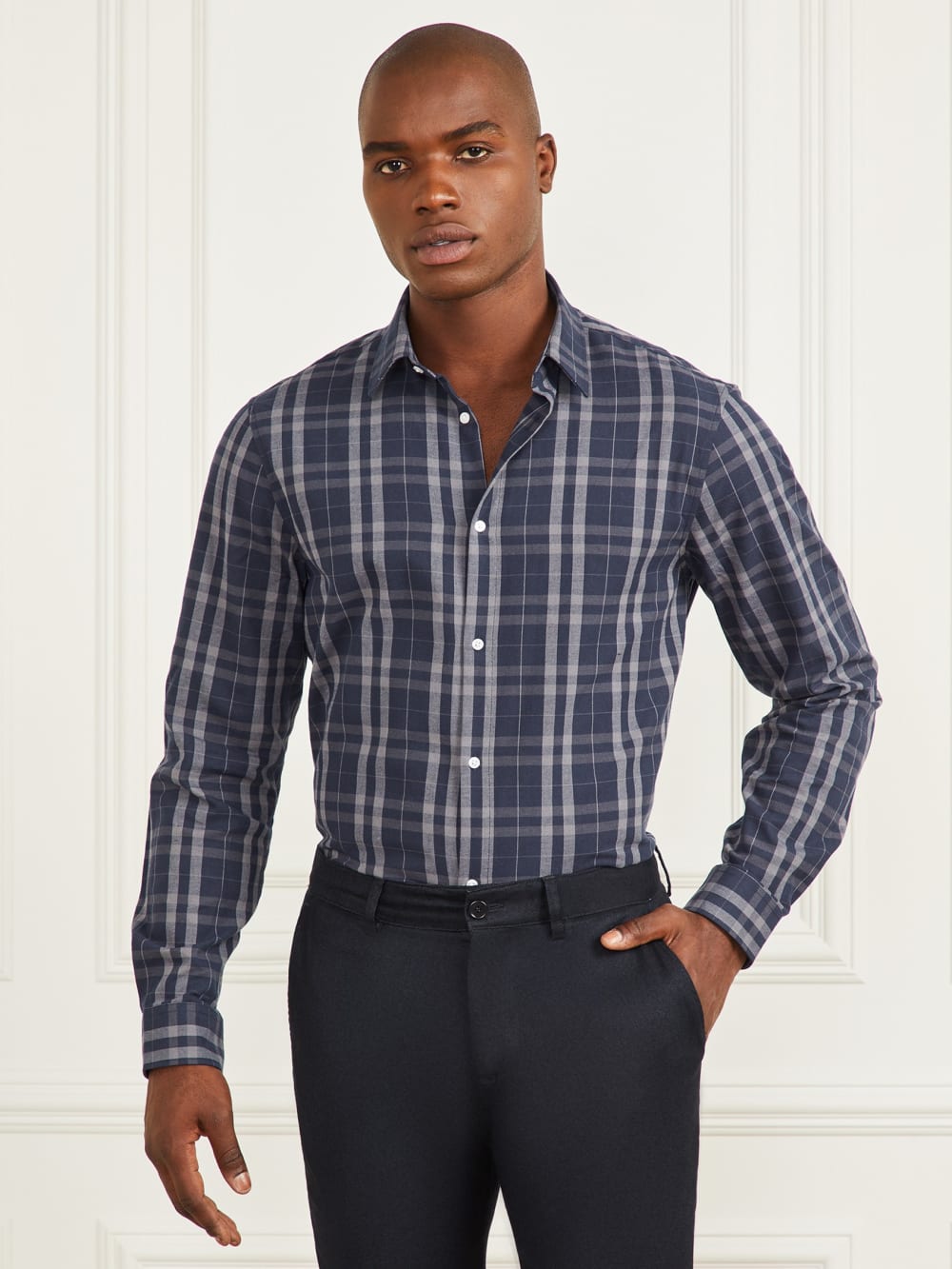 Joe Notched Cuff Shirt - Guess