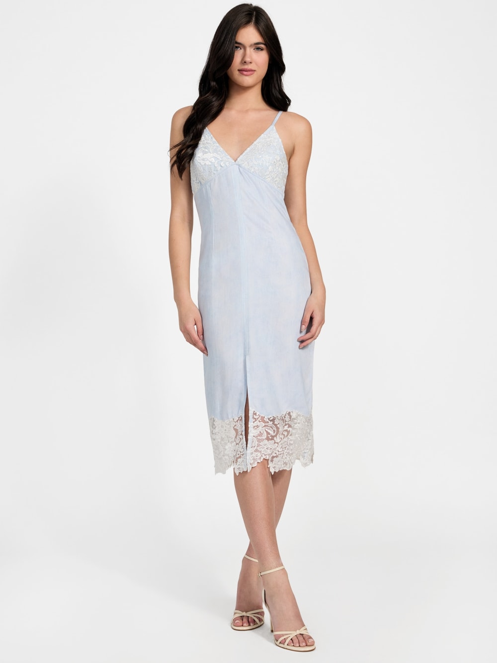 Aria Maxi Denim Dress - Guess