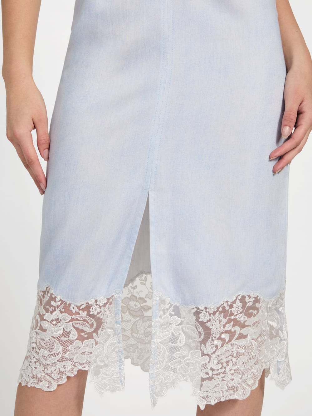 Aria Maxi Denim Dress - Guess