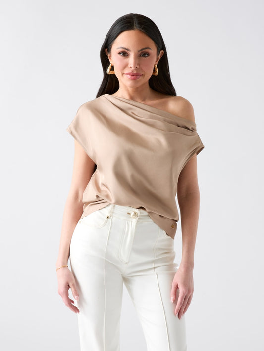 Dorian Draped Top - Guess