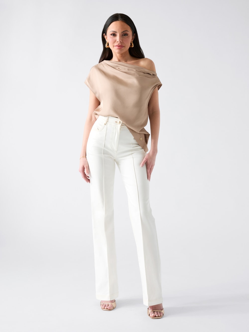 Dorian Draped Top - Guess