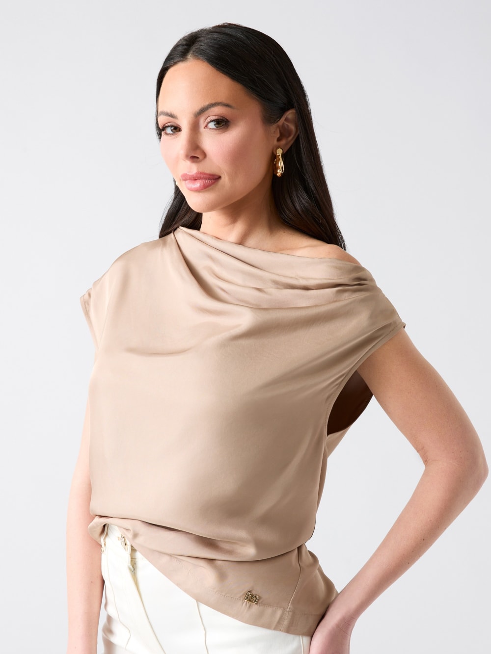 Dorian Draped Top - Guess