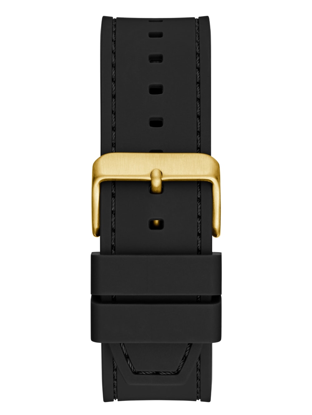 Gold-Tone and Black Analog Watch - Guess