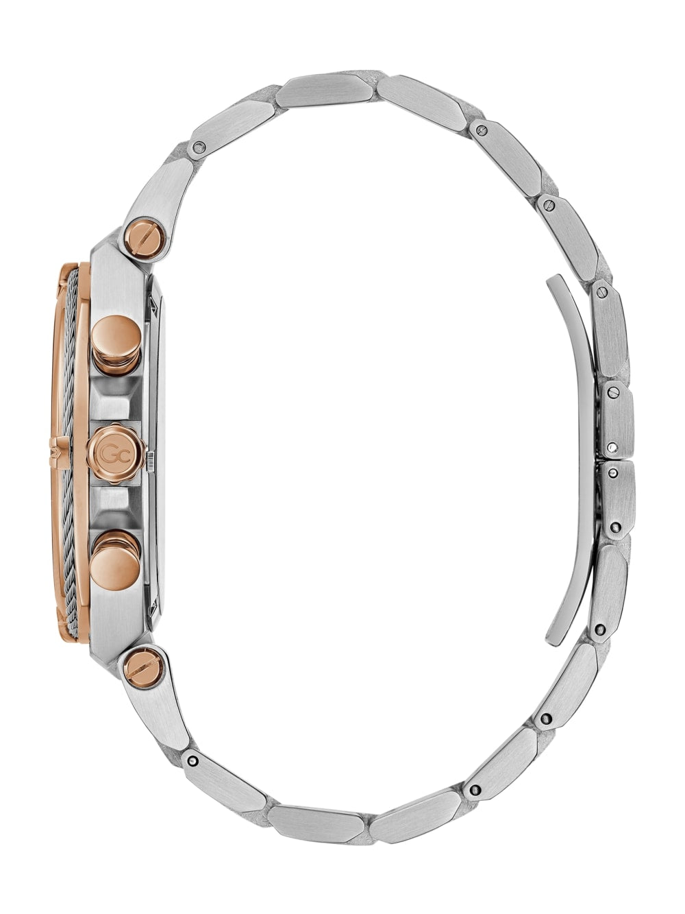 Gc Two-Tone Chronograph Watch - Guess