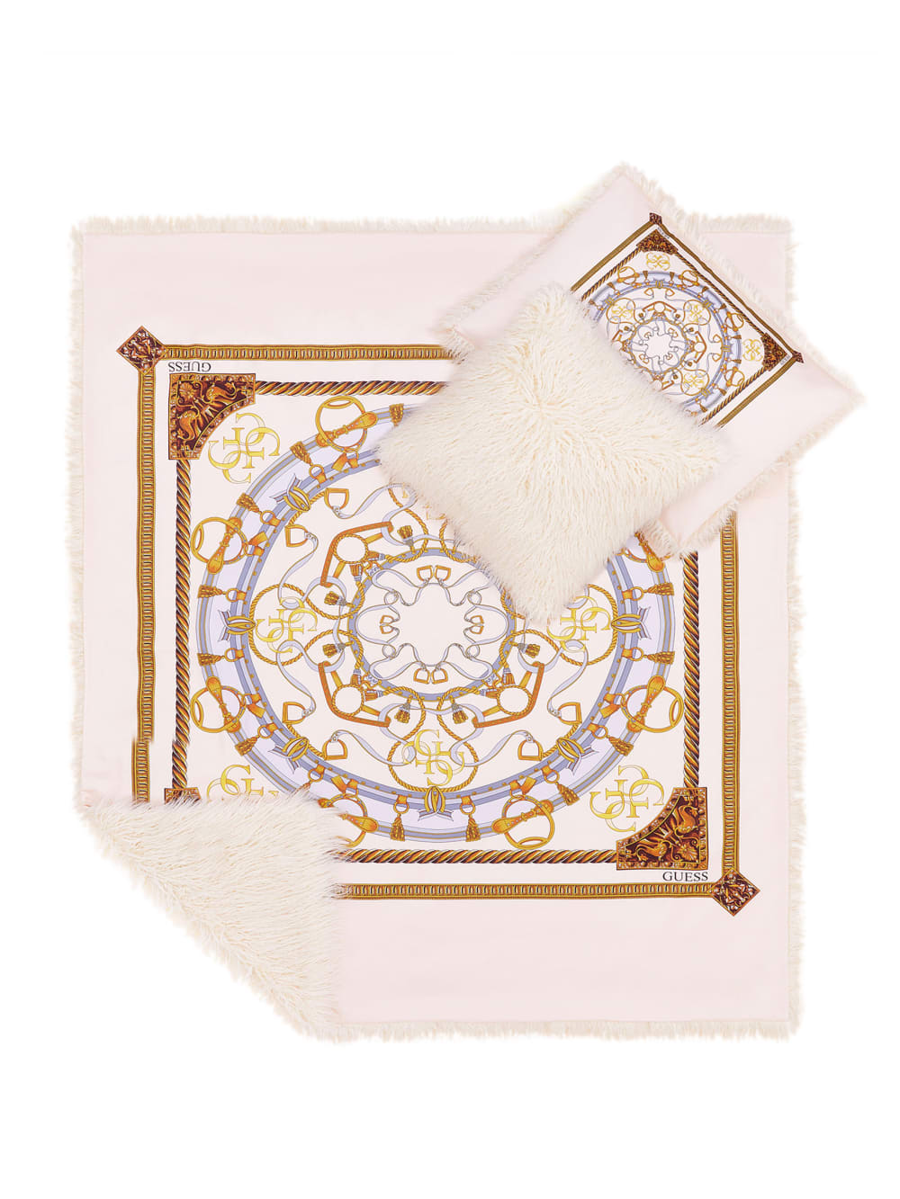 Helma Faux-Fur Pillow - Guess