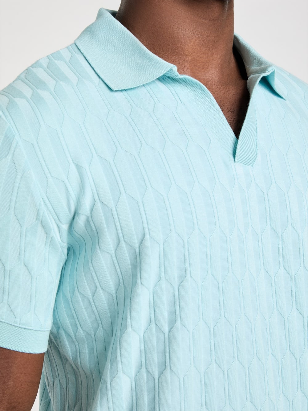 Jacquard Knit Polo - Guess