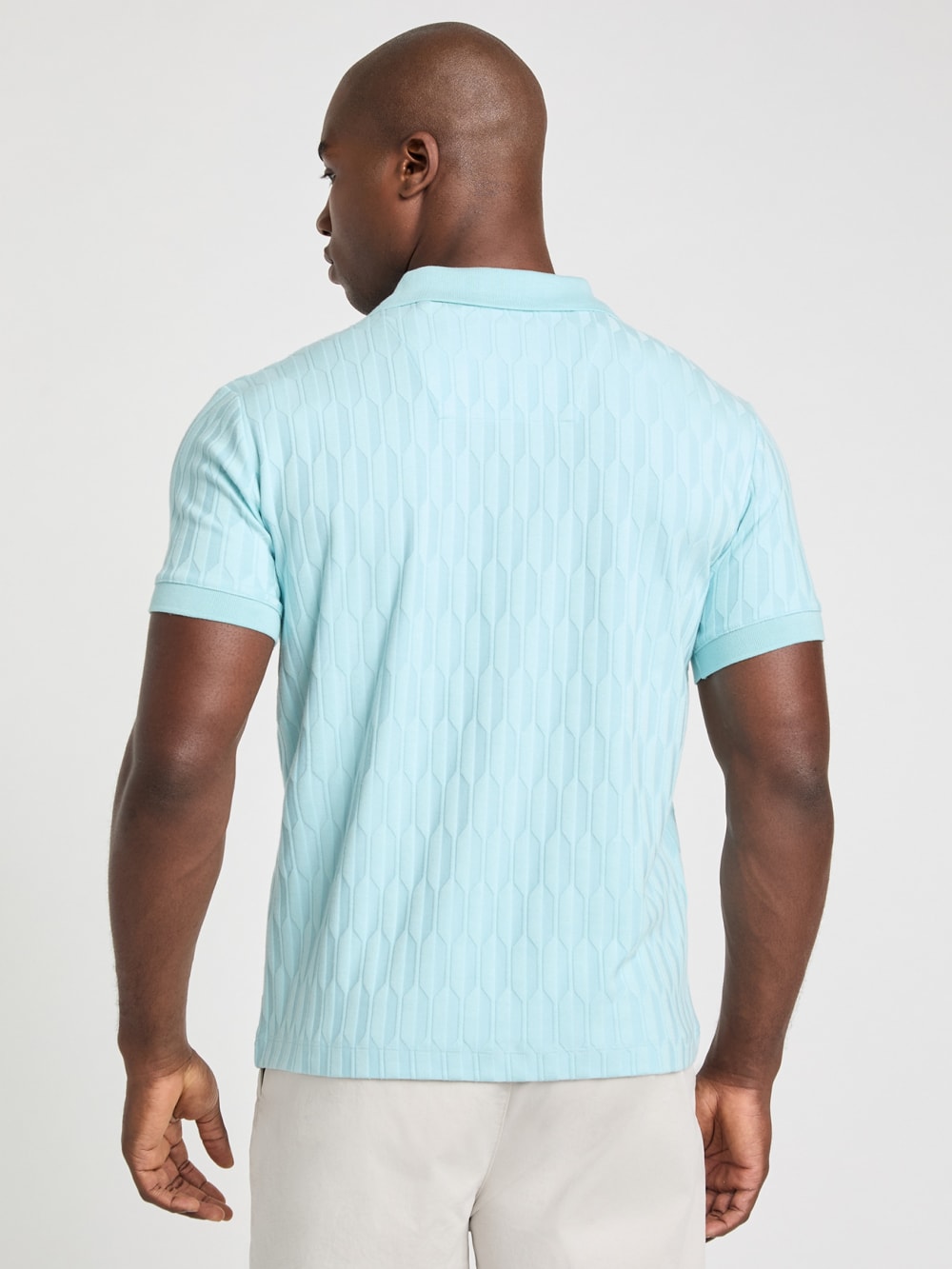 Jacquard Knit Polo - Guess