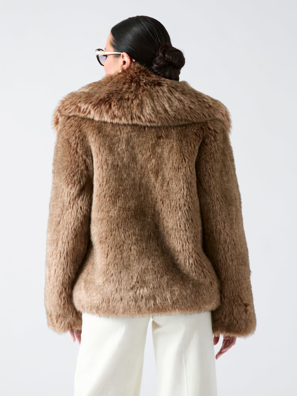 Duchesse Faux-Fur Jacket - Guess