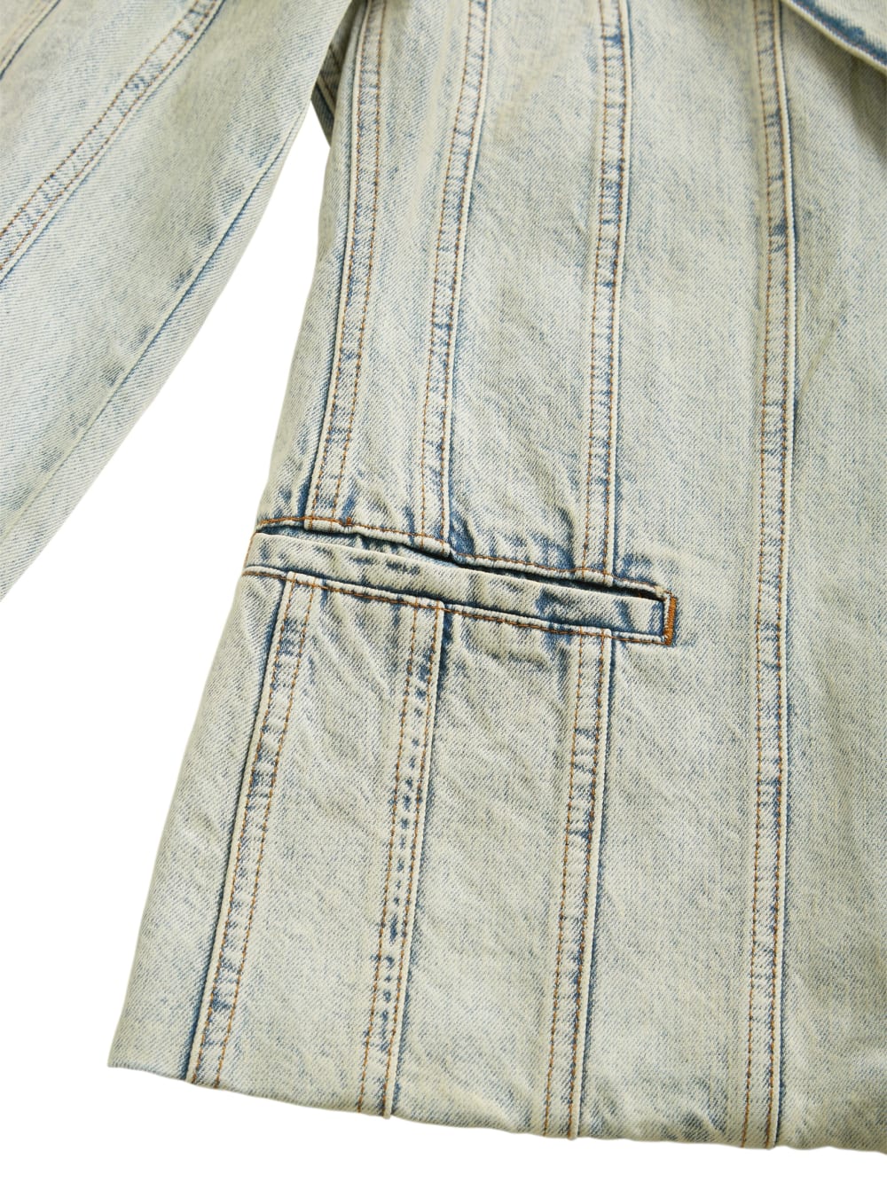 panel denim coat - Guess