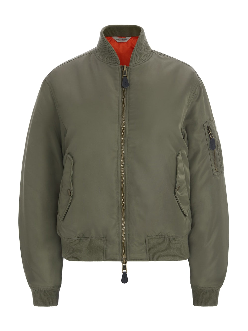 Nylon Bomber Jacket - Guess