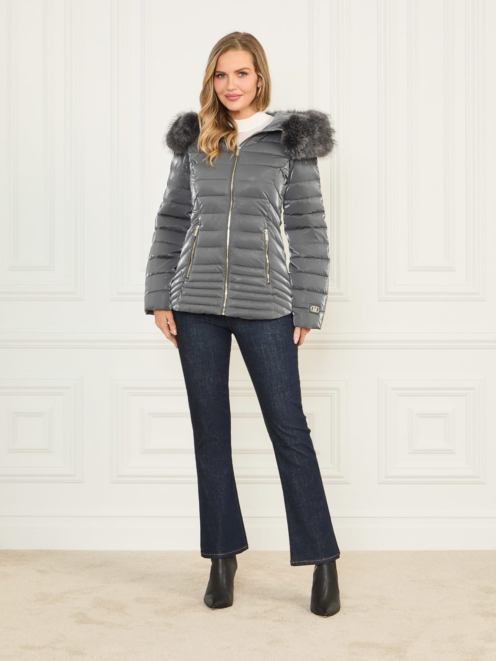 Eco Janis Short Puffer Jacket - Guess