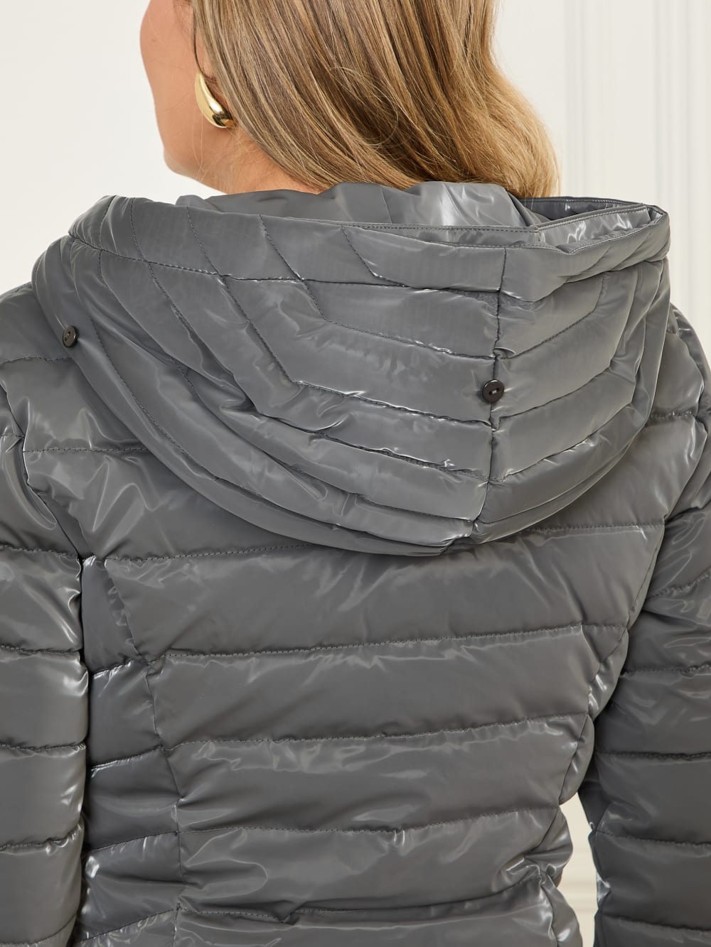Eco Janis Short Puffer Jacket - Guess
