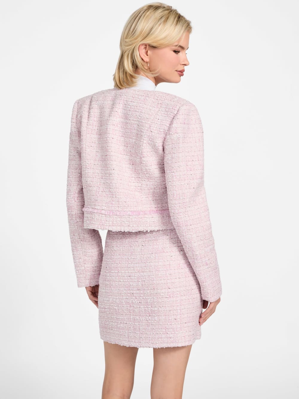 Eco Clotilde Tweed Jacket - Guess