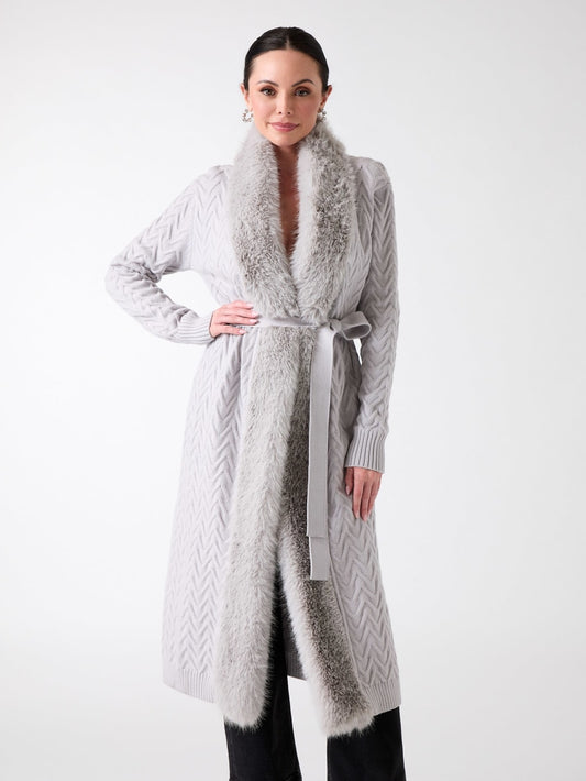 Paula Wrap Cardigan Coat - Guess
