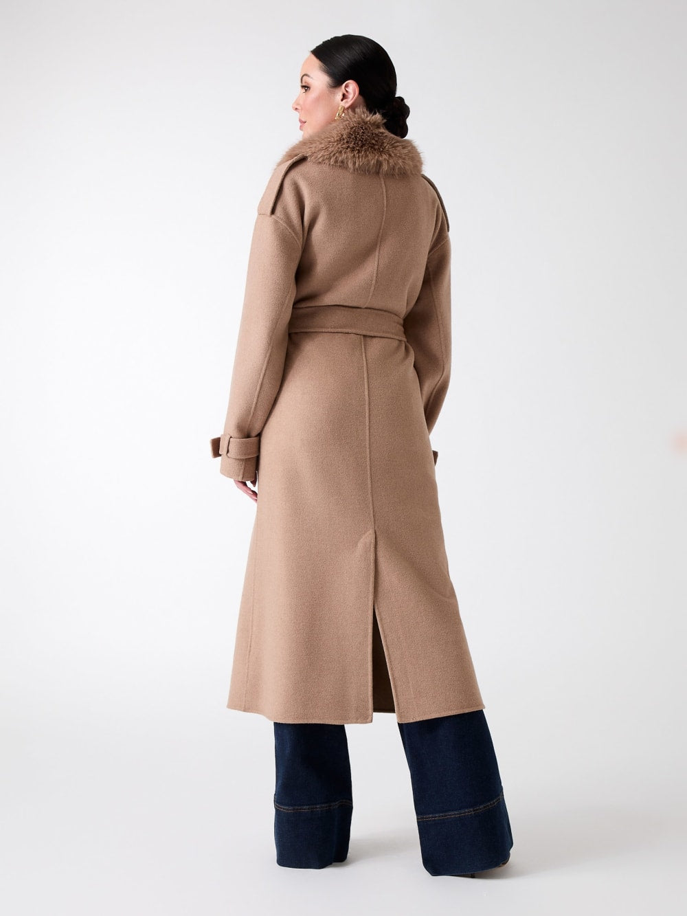 Ella Double-Breasted Coat - Guess