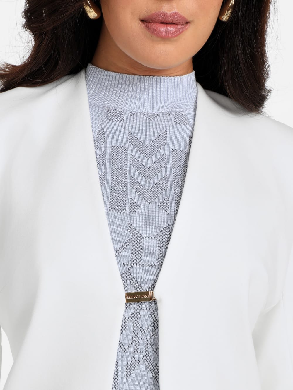 Gwen Front-Open Blazer - Guess